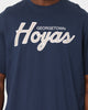Mitchell & Ness Allen Iverson Georgetown Hoyas Script Logo T-Shirt Navy