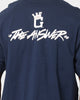 Mitchell & Ness Allen Iverson Georgetown Hoyas Script Logo T-Shirt Navy