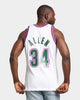 Mitchell & Ness Milwaukee Bucks Ray Allen #34 '96-'97 Swingman Jersey White