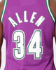 Mitchell & Ness Milwaukee Bucks Ray Allen #34 '00-'01 Swingman Jersey Purple