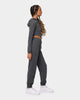 XXIII Women's Corset Track Suit Set Dark Heather Grey