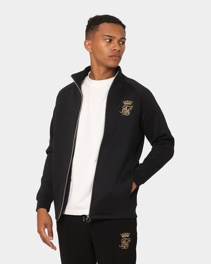 Sik Silk Messi x SikSilk Tape Funnel Zip Jacket Black/Gold
