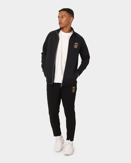Sik Silk Messi x SikSilk Tape Funnel Zip Jacket Black/Gold