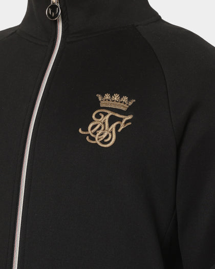 Sik Silk Messi x SikSilk Tape Funnel Zip Jacket Black/Gold