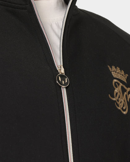 Sik Silk Messi x SikSilk Tape Funnel Zip Jacket Black/Gold