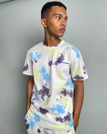 Champion Cloud Dye Short Sleeve T-Shirt Print 3c7