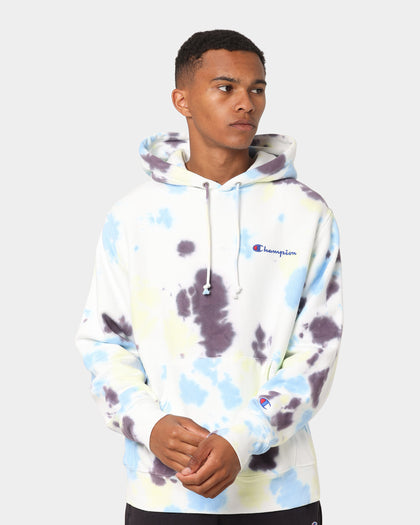 Champion Reverse Weave Cloud Dye Hoodie Print 3c7