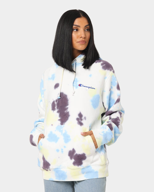 Champion Reverse Weave Cloud Dye Hoodie Print 3c7
