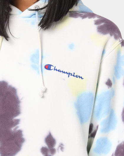 Champion Reverse Weave Cloud Dye Hoodie Print 3c7