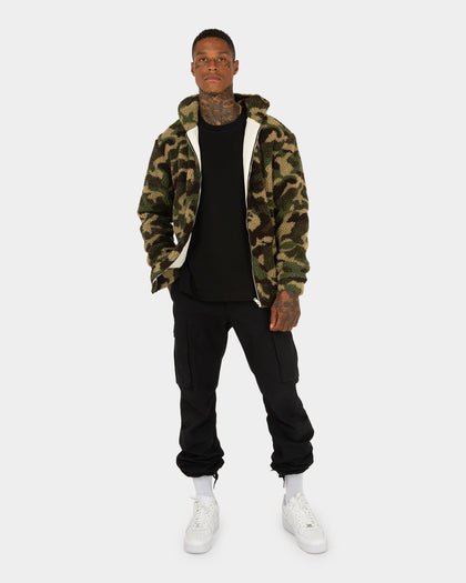 XXIII Camo Sherpa Jacket Camo