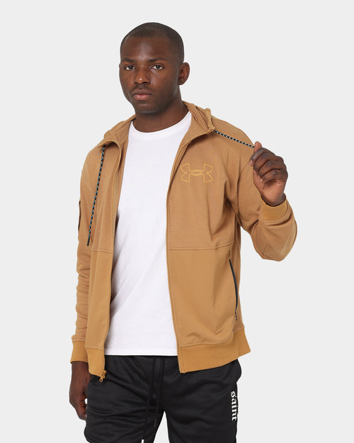 Under Armour Rival Terry Scribble Jacket Antique Orche