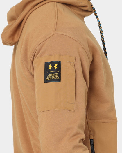 Under Armour Rival Terry Scribble Jacket Antique Orche