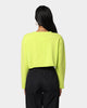 XXII Women's Chloe Crop Long Sleeve T-Shirt Lime