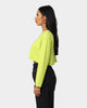 XXII Women's Chloe Crop Long Sleeve T-Shirt Lime