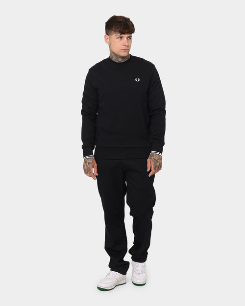 Fred Perry Crew Neck Sweatshirt Black