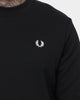 Fred Perry Crew Neck Sweatshirt Black