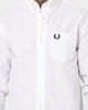 Fred Perry Oxford Shirt White