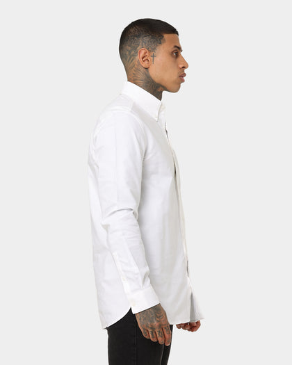 Fred Perry Oxford Shirt White
