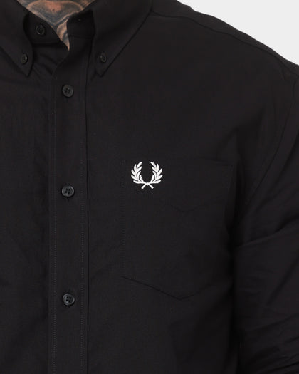 Fred Perry Oxford Shirt Black