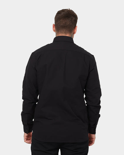 Fred Perry Oxford Shirt Black
