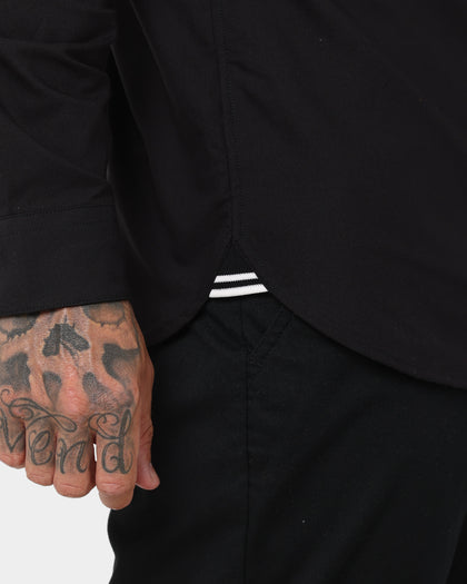 Fred Perry Oxford Shirt Black