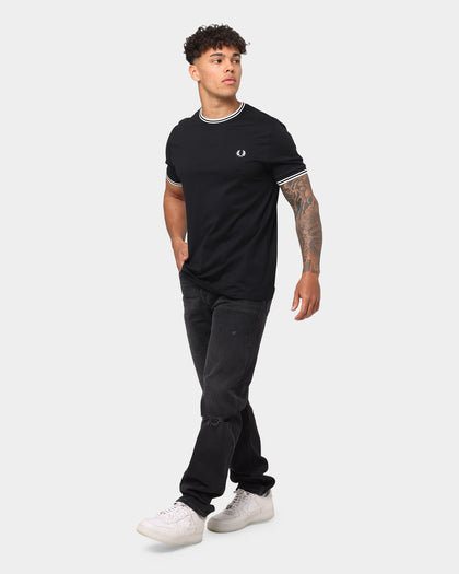 Fred Perry Twin Tipped T-Shirt Black