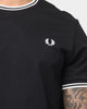 Fred Perry Twin Tipped T-Shirt Black