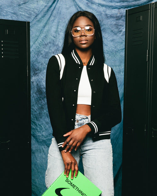 XXIII Women's Kayla Varsity Jacket Black