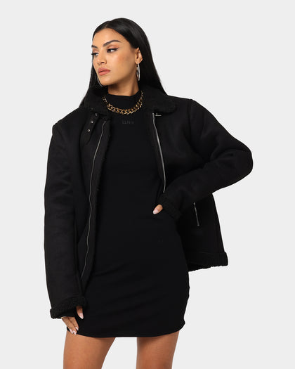 XXIII Will Aviator Jacket Black