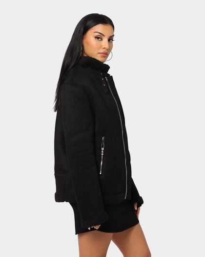 XXIII Will Aviator Jacket Black