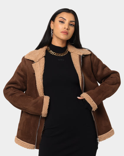 XXIII Will Aviator Jacket Tan