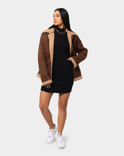 XXIII Will Aviator Jacket Tan