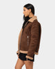 XXIII Will Aviator Jacket Tan