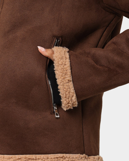 XXIII Will Aviator Jacket Tan