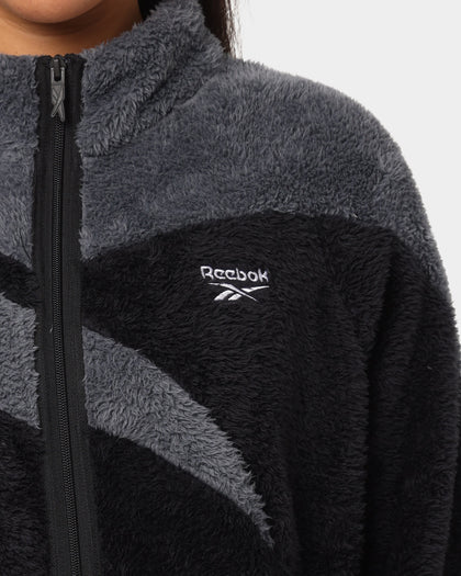 Reebok Classics Sherpa Track Jacket Black