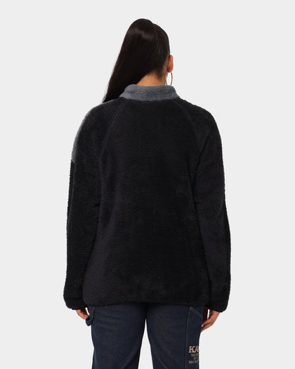 Reebok Classics Sherpa Track Jacket Black