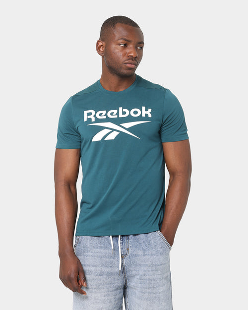Reebok Classic Soft Edge Linear T-Shirt Midnight Pine
