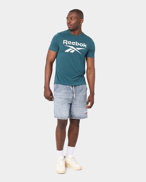 Reebok Classic Soft Edge Linear T-Shirt Midnight Pine