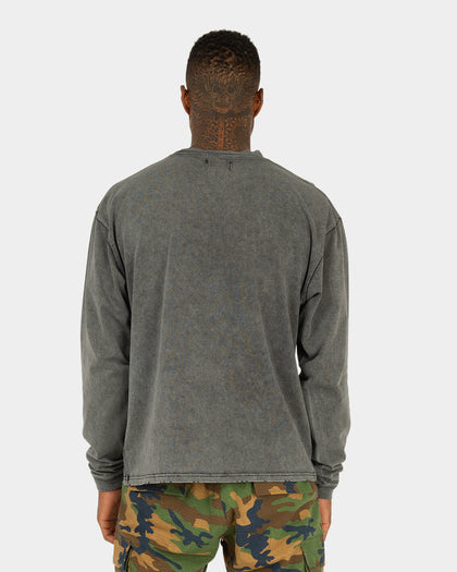 XXII Walt Washed Long Sleeve Black Wash