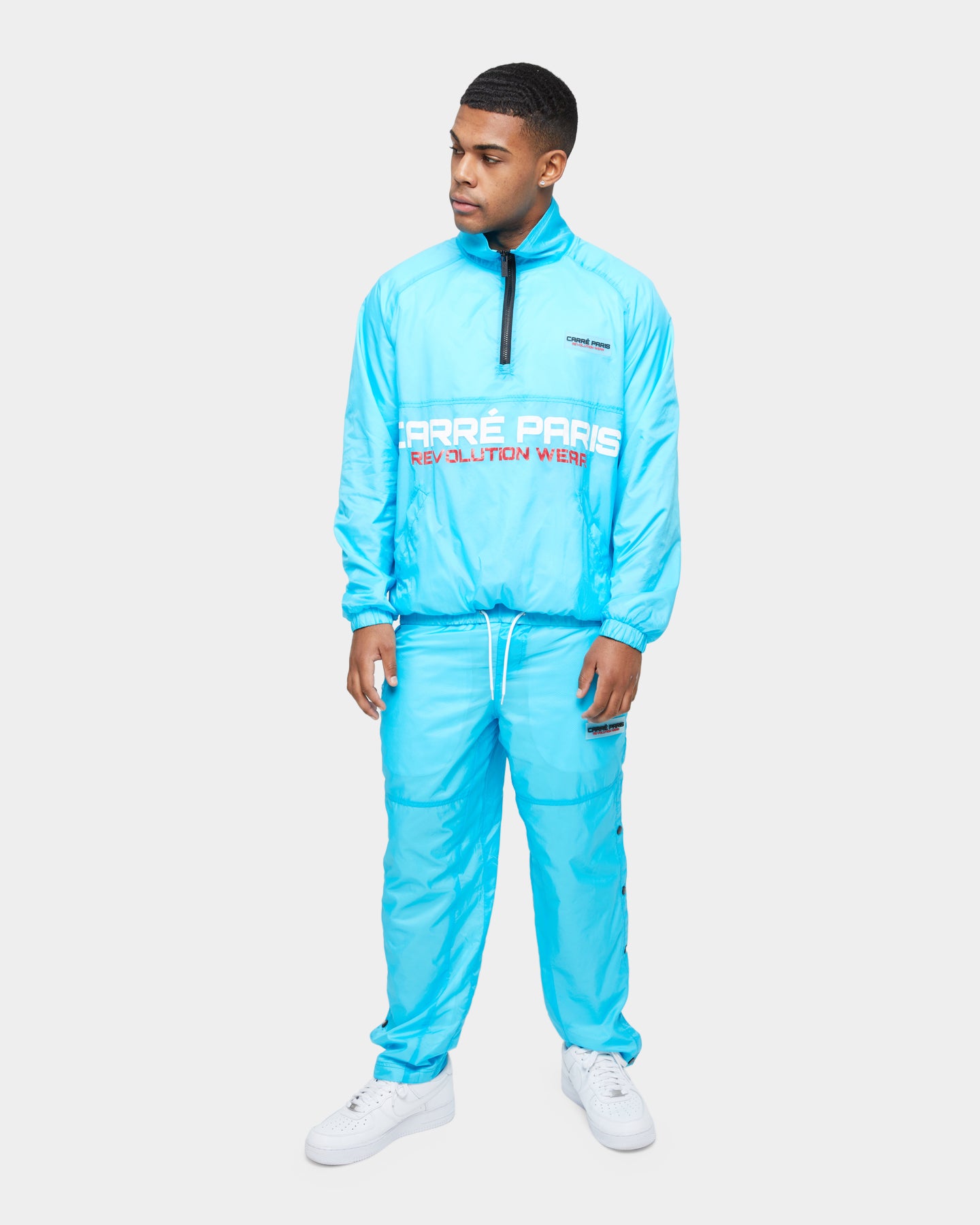 Carré Revolution Wear 3/4 Windbreaker Baby Blue | Culture Kings US