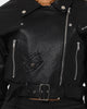 XXIII Women's Luna Crop Biker Jacket Black
