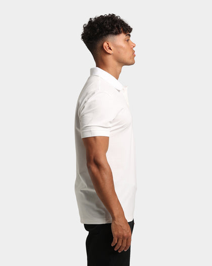 Lacoste Slim Fit Collar Wording Polo Shirt Flour