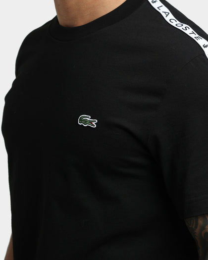 Lacoste Tape Jersey T-Shirt Black/Black