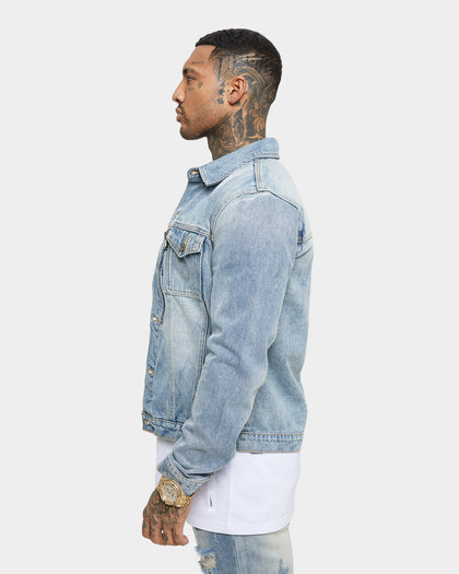 Saint Morta Codex Denim Jacket Vintage Blue