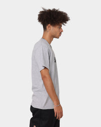 Huf Essentials OG Logo T-Shirt Grey Heather