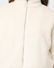 XXIII Women's Leah Sherpa Crop Jacket Beige