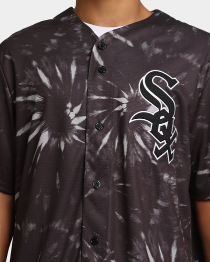 Majestic Athletic Chicago White Sox Tie Dye Replica Jersey Black Dye