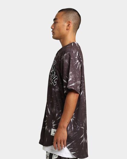 Majestic Athletic Chicago White Sox Tie Dye Replica Jersey Black Dye