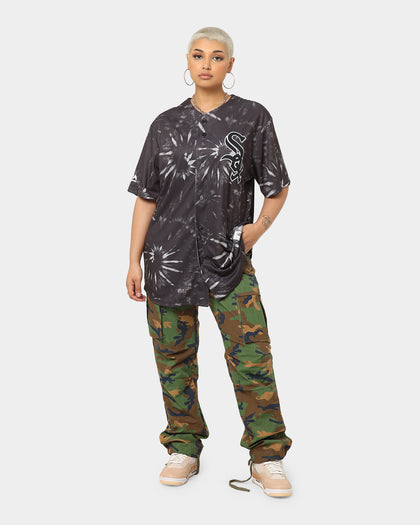 Majestic Athletic Chicago White Sox Tie Dye Replica Jersey Black Dye