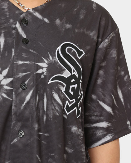 Majestic Athletic Chicago White Sox Tie Dye Replica Jersey Black Dye